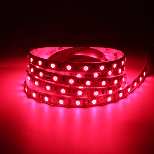 660–670nm SMD5050 DC12V Infrared LED Strip Light – High Power Red for