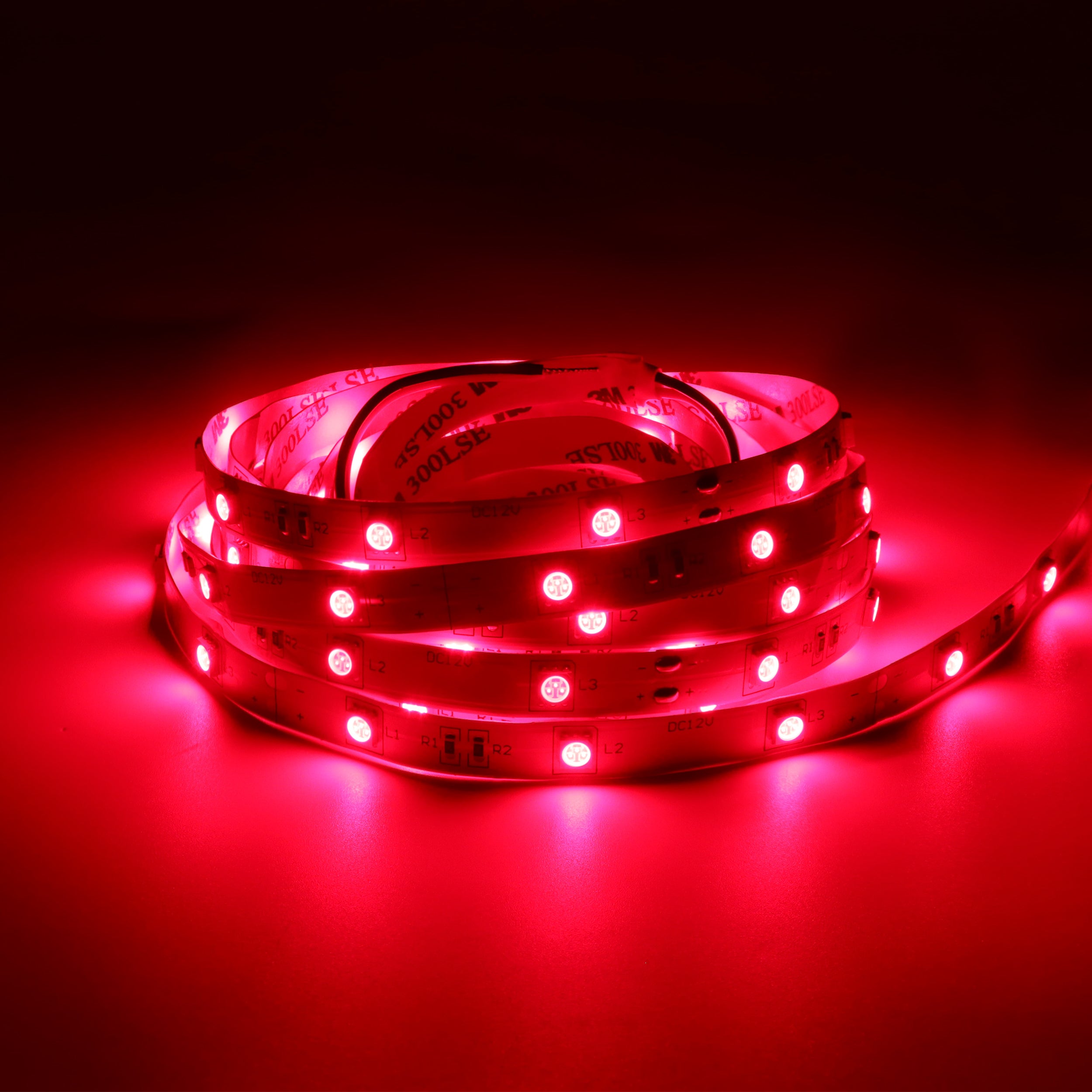 810nm SMD5050 DC12V Infrared LED Strip Light – High Power Near IR for Therapy, 30/60/120 LEDs/m, 5 Meters, IP00/IP65