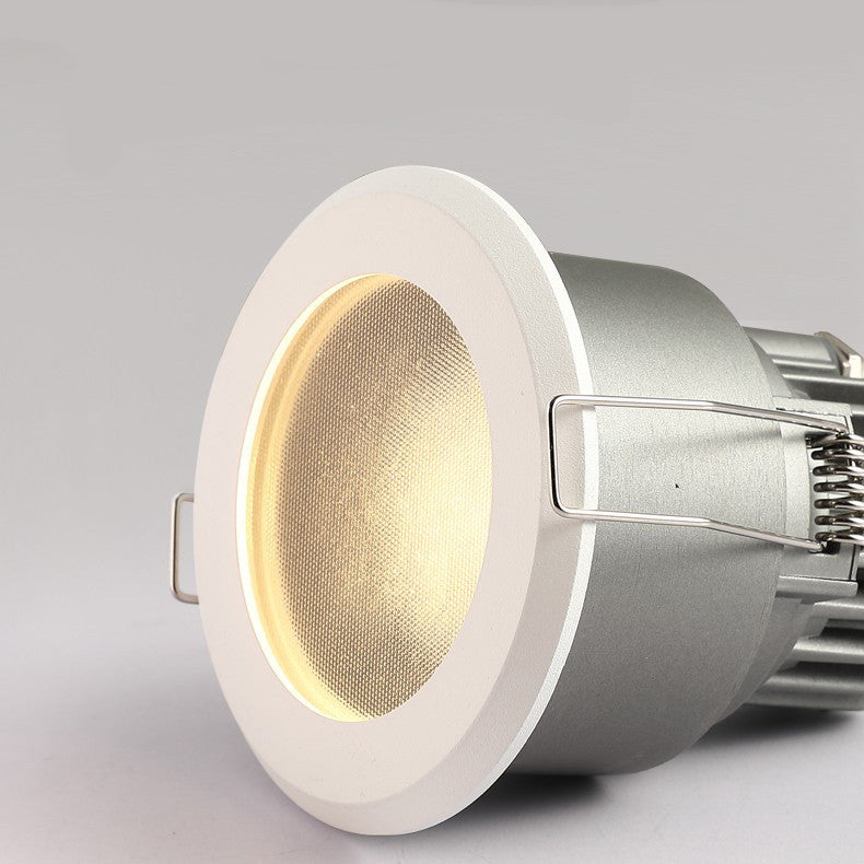 15W 3.8 inches Coutout Waterproof IP65 CRI>80 Round LED Downlight Vapor Proof Fit for Shower, Sauna and Outdoor Lighting