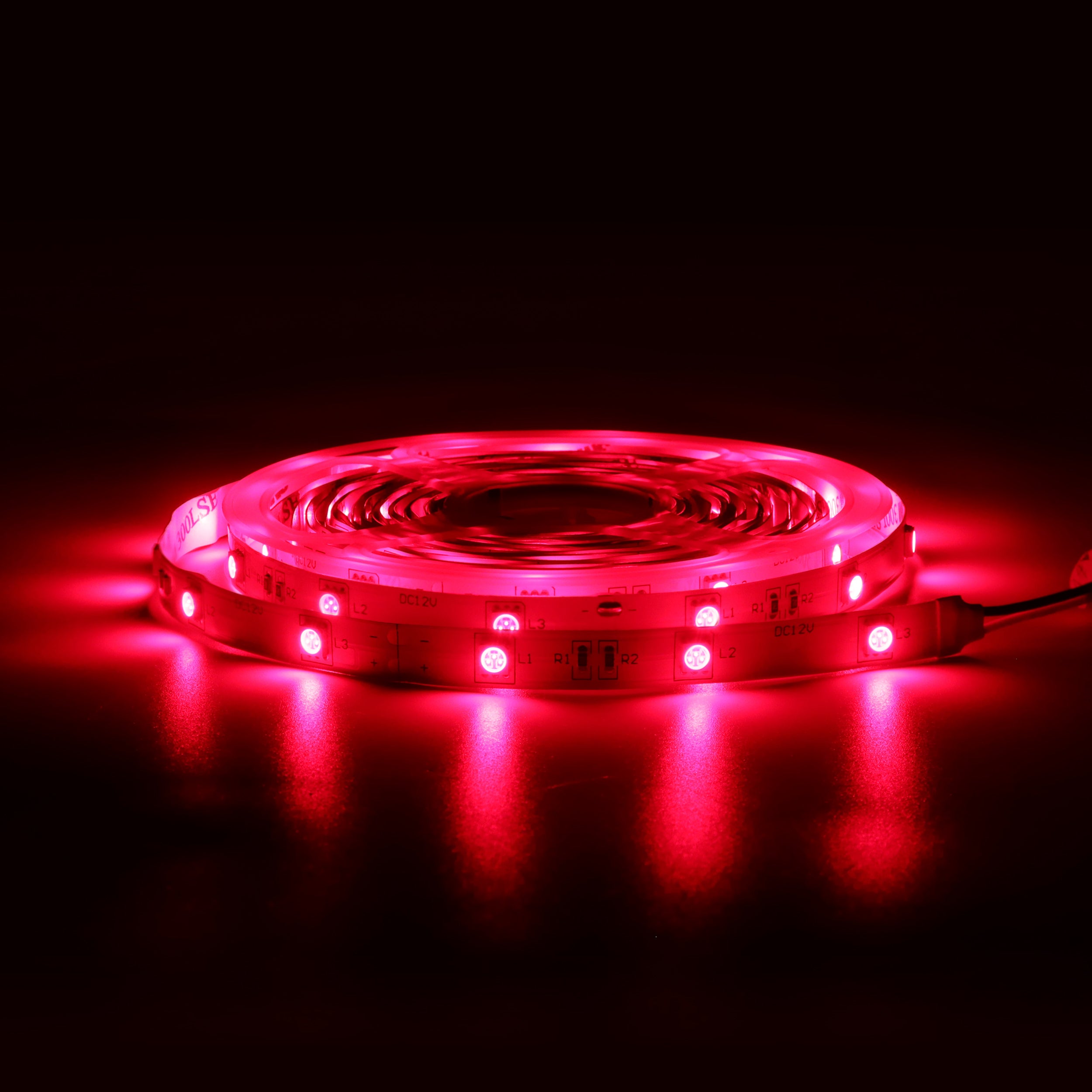 810nm SMD5050 DC12V Infrared LED Strip Light – High Power Near IR for Therapy, 30/60/120 LEDs/m, 5 Meters, IP00/IP65