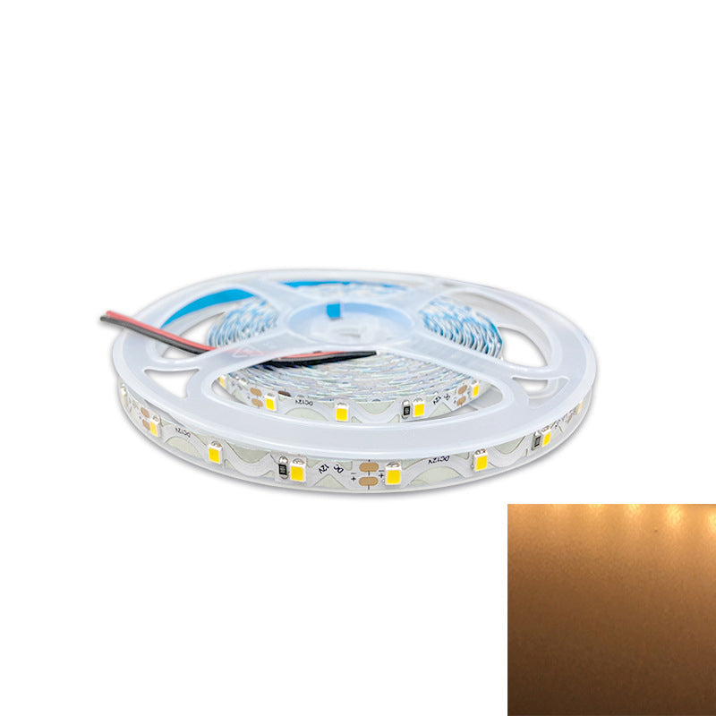 DC12V SMD2835 S-Shape LED Strip Light – 60 LEDs/m | 6mm PCB | High Brightness Low Voltage LED Tape | Non-Waterproof | Warm White / Natural White / Cool White / Red / Blue / Golden Yellow / Green / Pink | for Mirror, Kitchen Cabinet, Bedroom | 10/50M