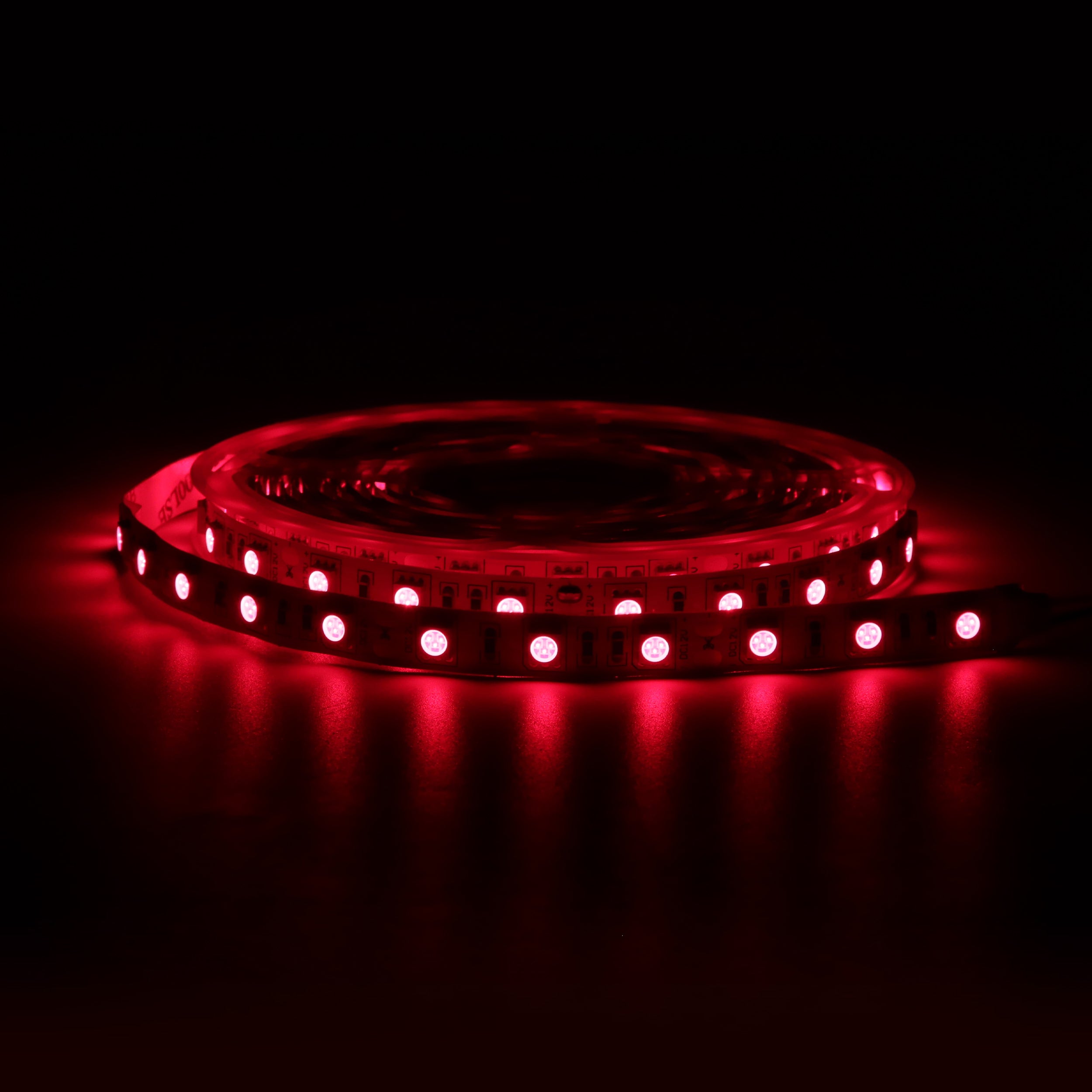 810nm SMD5050 DC12V Infrared LED Strip Light – High Power Near IR for Therapy, 30/60/120 LEDs/m, 5 Meters, IP00/IP65