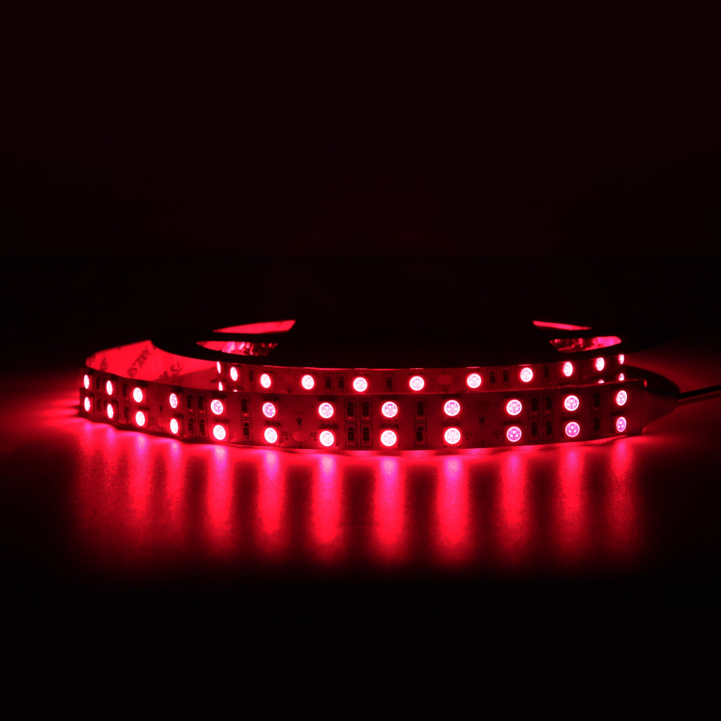 730–735nm SMD5050 DC12V Infrared LED Strip Light – High Power Far Red for Plants, 30/60/120 LEDs/m, 5 Meters, IP00/IP65