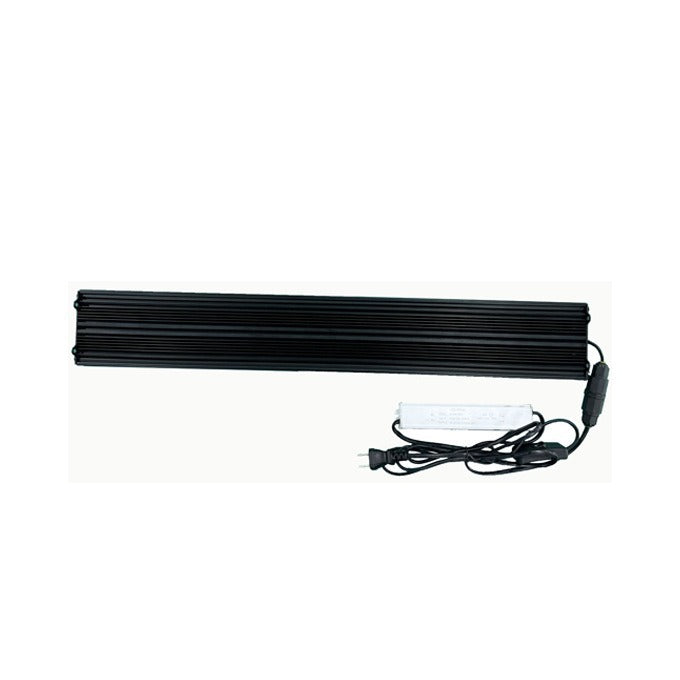 80W Full Spectrum LED Grow Light Quantum Panel, 411pcs SMD2835 LEDs, 5000K/3000K + 660nm Red + 730nm IR + 460nm Blue + 395nm UV, 100–265VAC for Indoor Plants & Hydroponics