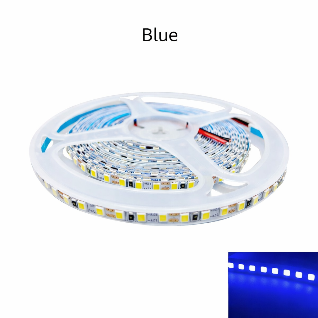 Individual Color Led Lights DC12V SMD2835 Single Color LED Strip Light – 150 LEDs/m | 5mm PCB | Hi