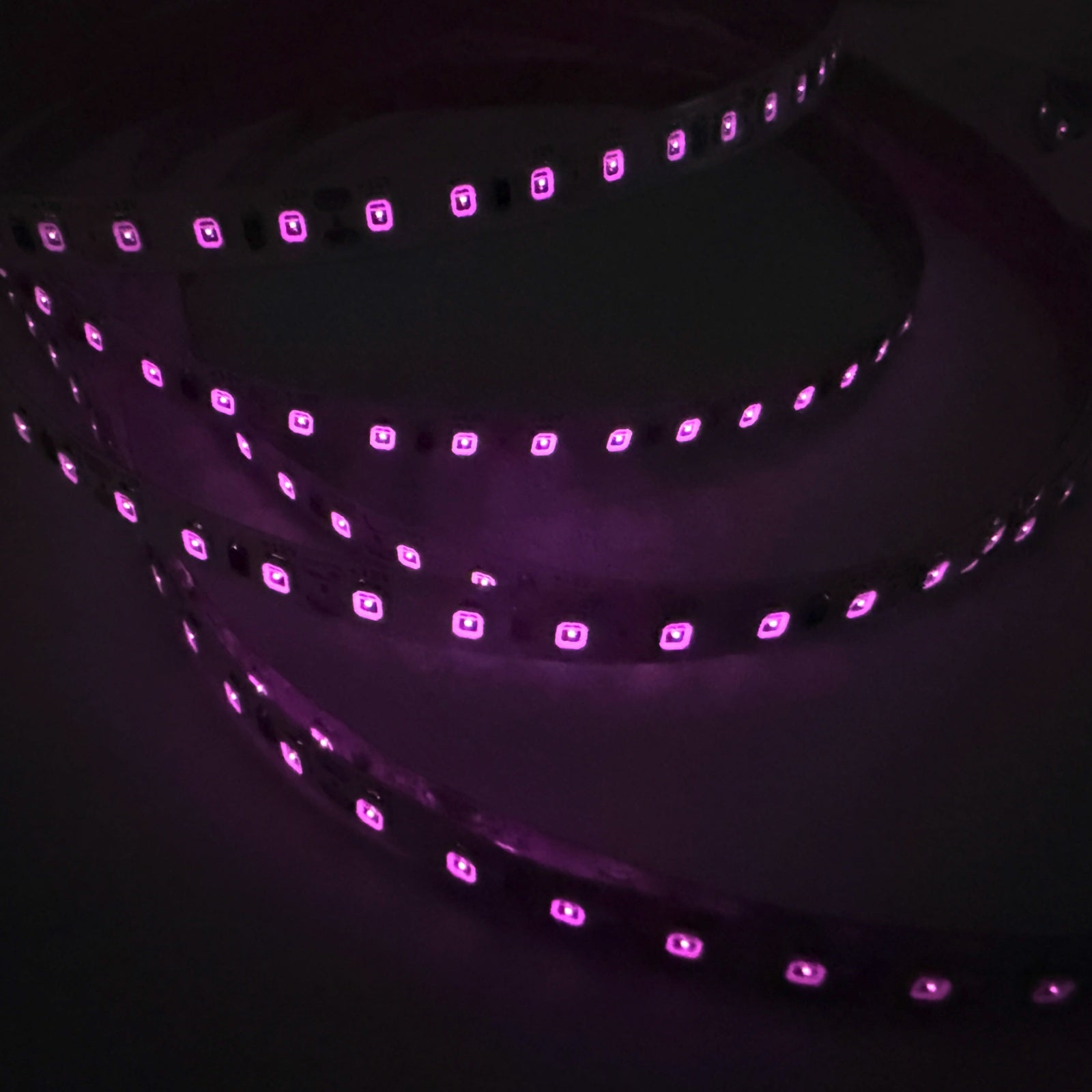 940nm SMD2835 DC12V Infrared LED Strip Light – Invisible IR for Cameras & Sensors, 60/120/240 LEDs/m, 5 Meters, IP00/IP65