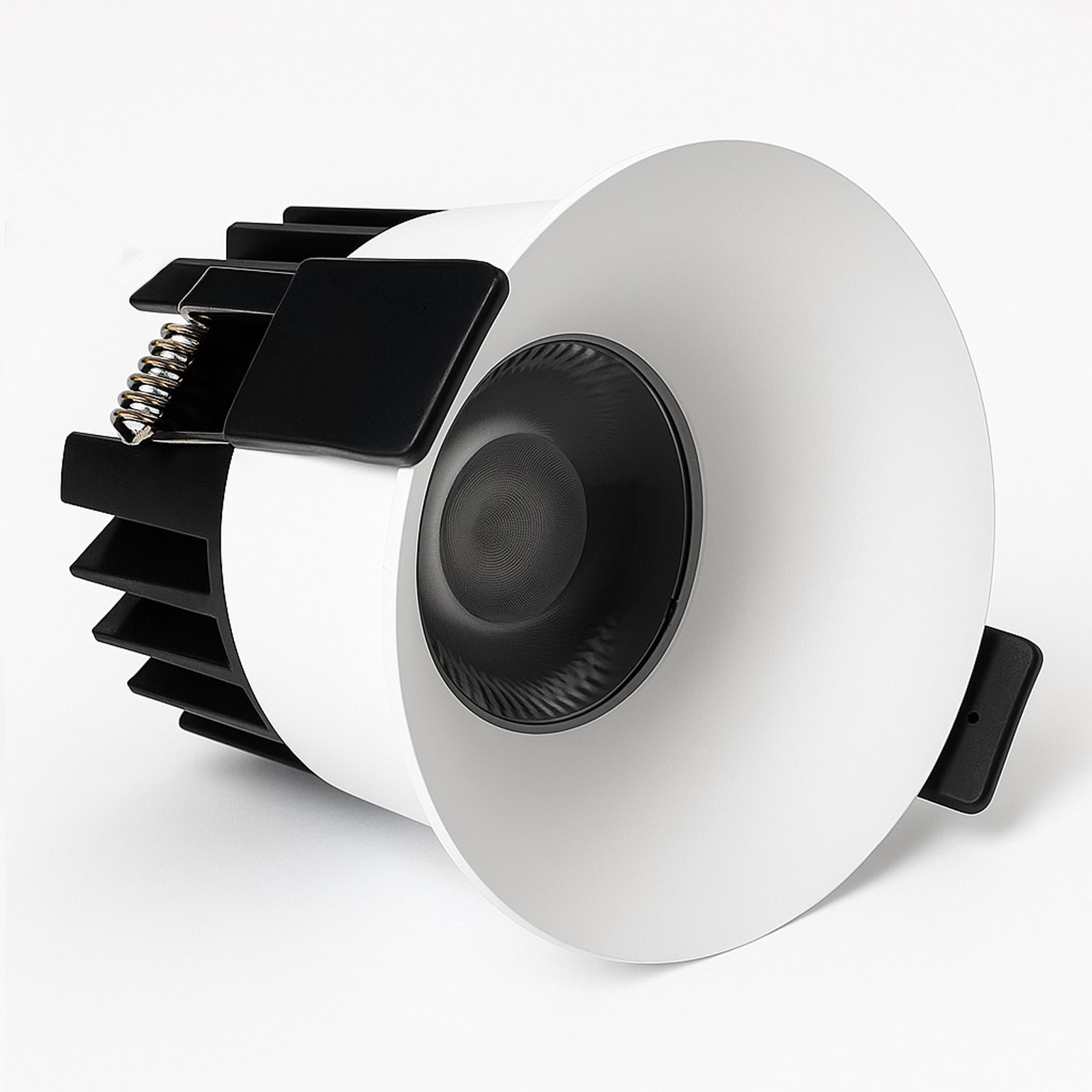 PRO-1B Series Deep Anti-Glare Full Spectrum LED Downlight | 100–130V | 4/10 Pack | 7W / 9W / 12W | 5CCT Adjustable | 24° Beam | White Housing | CRI>95 | Commercial Ceiling Recessed Light