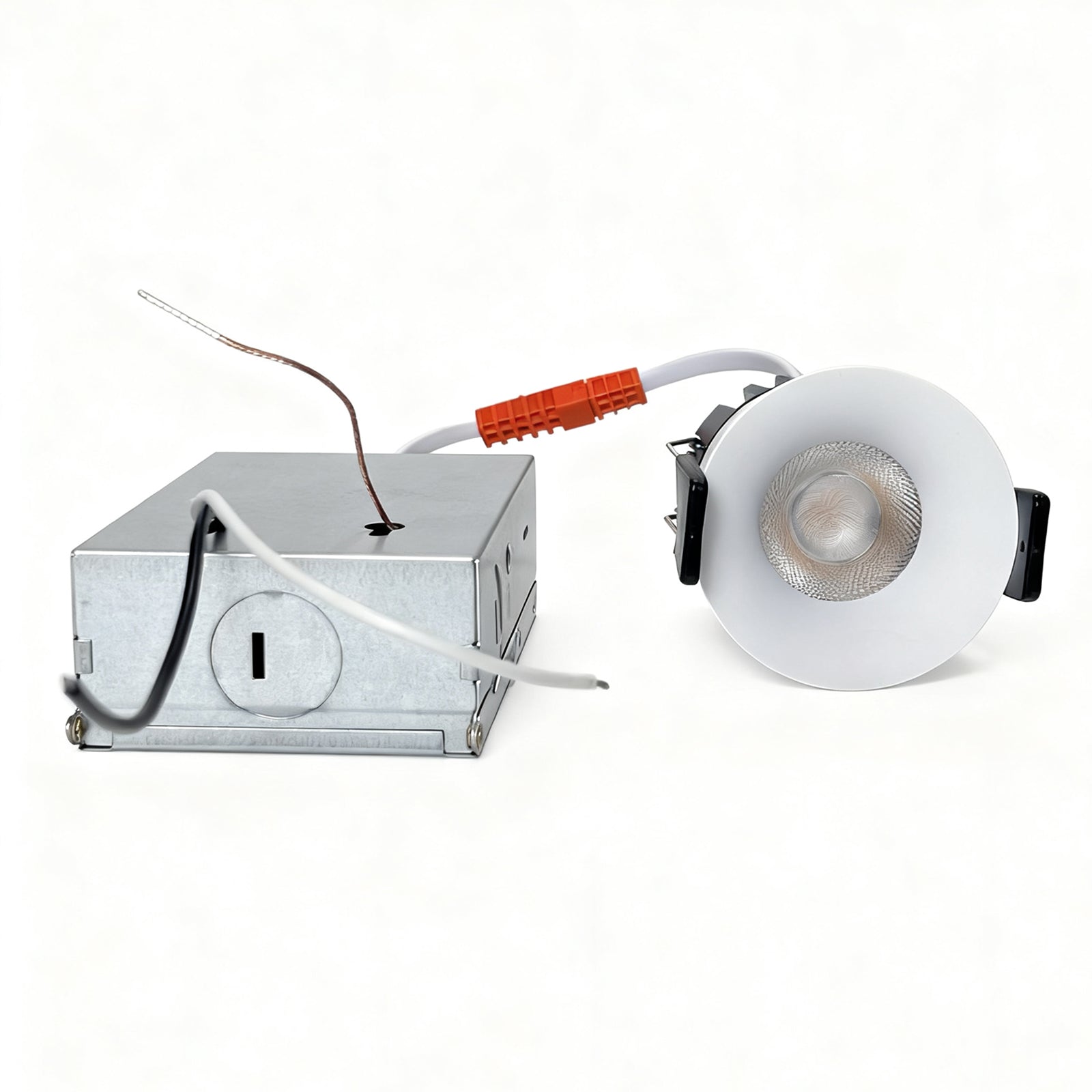 PRO-1B Series Deep Anti-Glare Full Spectrum LED Downlight | 100–130V | 4/10 Pack | 7W / 9W / 12W | 5CCT Adjustable | 24° Beam | White Housing | CRI>95 | Commercial Ceiling Recessed Light