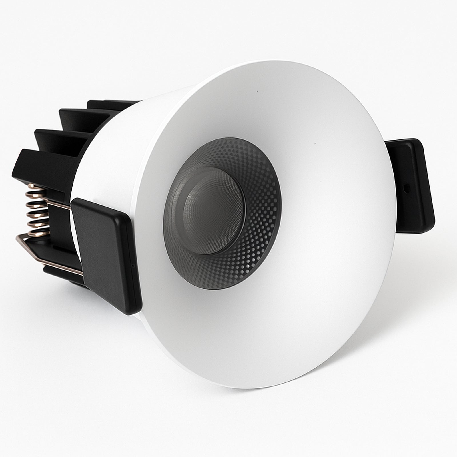 PRO-1B Series Deep Anti-Glare Full Spectrum LED Downlight | 100–130V | 4/10 Pack | 7W / 9W / 12W | 5CCT Adjustable | 24° Beam | White Housing | CRI>95 | Commercial Ceiling Recessed Light