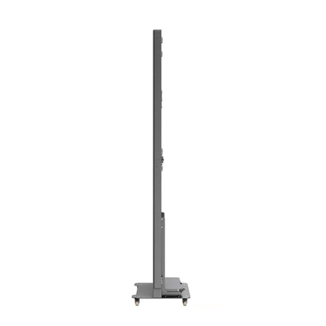 Free-Standing LED Digital Poster, Backward Foldable LED Poster Display with Flip Open Magnetic Frame and GOB Protective IP65 Front Surface in 640x1920mm Large Display Area