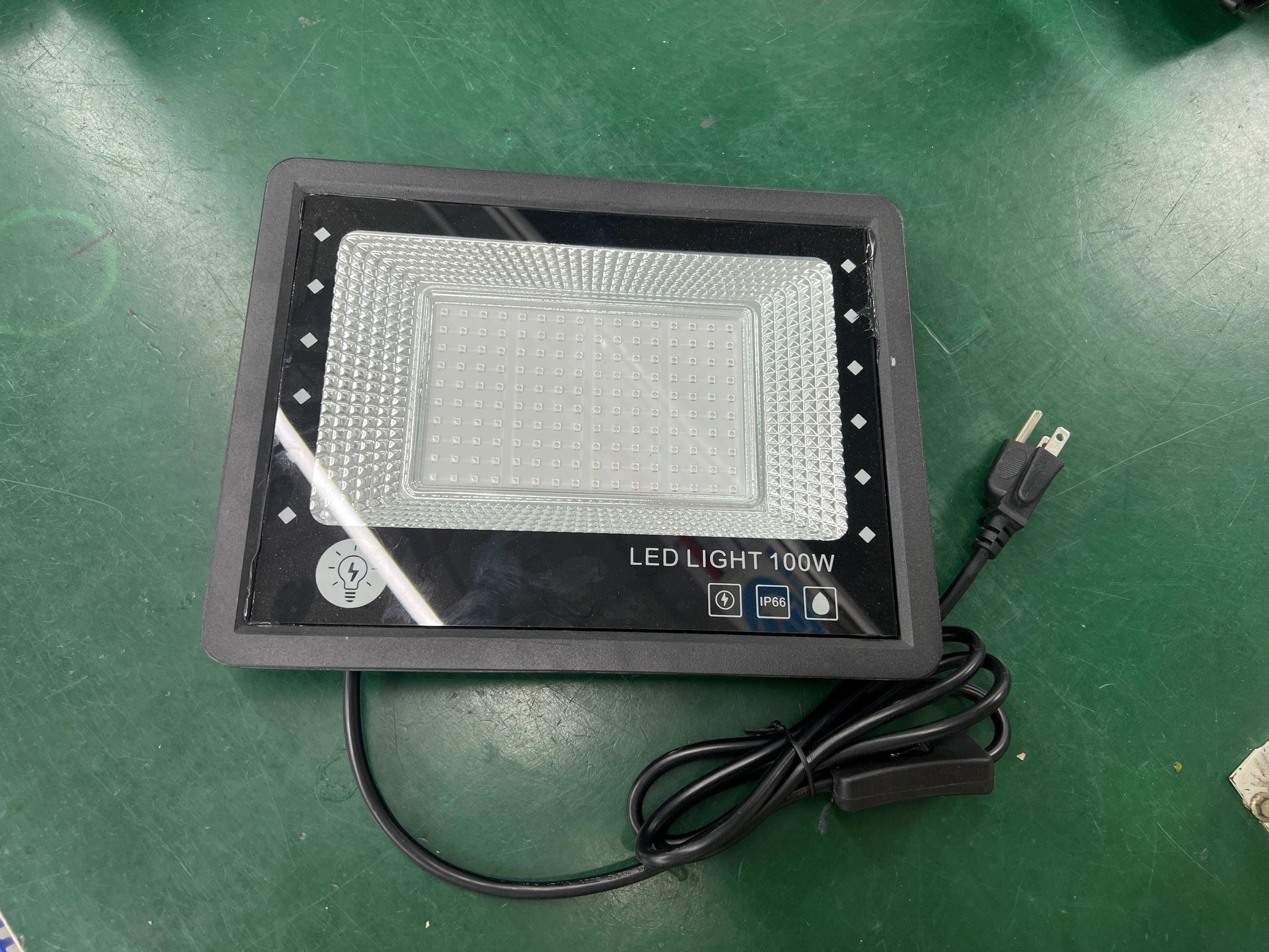 2Pack Black Lights - 100W 395-400 nm AC85-265V Upgraded LED Flood Light with Switch, Waterproof IP66 for Glow Party, Stage Lighting, Aquarium, Glow in The Dark, Body Paint, Fluorescent Poster, Neon Glow