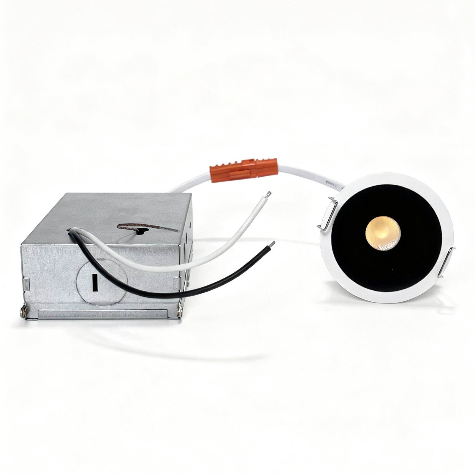 PRO-1C Series Deep Anti-Glare Full Spectrum LED Downlight | 100–130V | 4/10 Pack | 5W / 9W | 5CCT Adjustable | 24° Beam | White Housing | CRI>95 | Commercial Ceiling Recessed Light