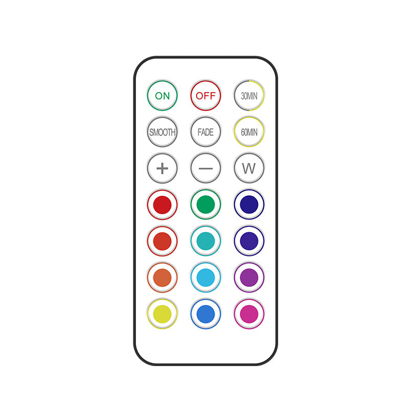 6er-Pack LED-Puck-Leuchten mit Fernbedienung, weißes Finish, RGBW-Farbwechsel-Unterschrankleuchten, kabellos, 13 wechselbare Farben, LED-Schranklicht, dimmbar, AA-Batteriebetrieb, Push-Nachtlichter mit Timerfunktion