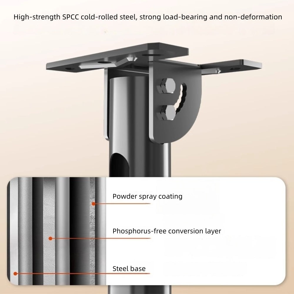 42-85 Inch Dual Side by Side LCD Screen Hanger LCD TV Ceiling Hanger 360 Degree Rotation Wall-mounted LCD Monitor Stand