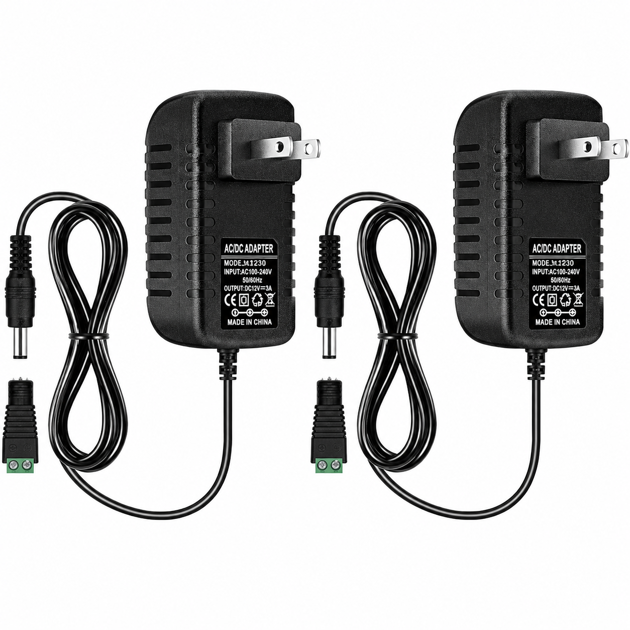 Adaptateur secteur CC 5 V 15 W/25 W, entrée CA 100–240 V, transformateur de charge murale avec prise US — pour bandes LED, routeurs, périphériques USB, appareils électroniques 