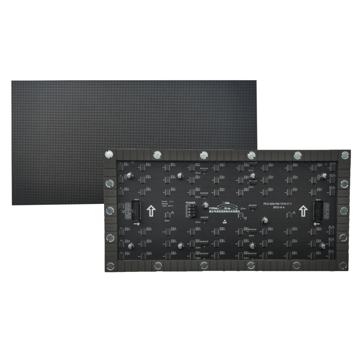 (P2) LED Matrix Module, Full RGB Digital Pixel Panel Screen with (8192 ...