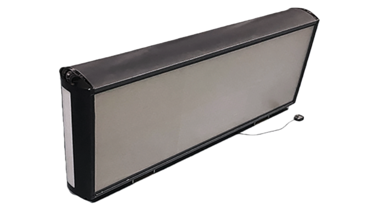 Taxi Roof-Mounted Dual-Face LED Advertising Display Outdoor High Brightness, Network Cluster Control