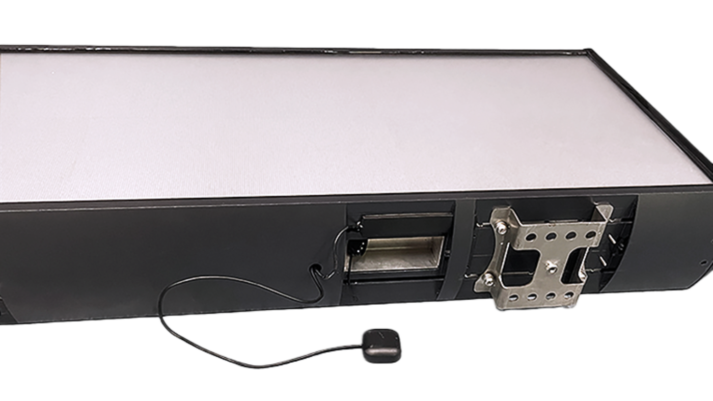 Taxi Roof-Mounted Dual-Face LED Advertising Display Outdoor High Brightness, Network Cluster Control