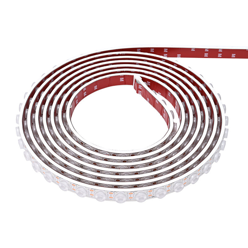 Waterproof Wall Washer LED Strip Light with 25° Beam Lens | 24V DC | 18W/m 48 LEDs/M | 5m Roll | High Brightness Architectural Lighting | 3000K / 4000K / 6000K