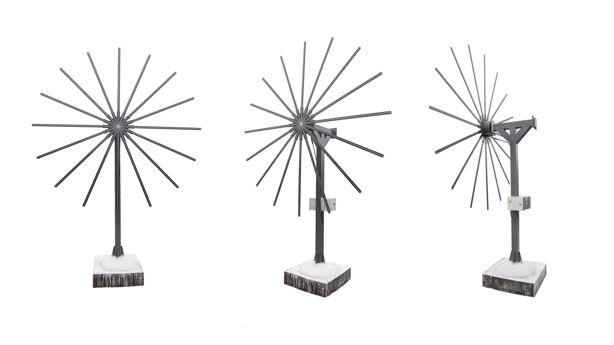 FL-CL Series 280CM (110.2 inch) Extra Large Size | 3D Hologram Fan LED Display | Flat Fan Cloud Control (AS) | Hologram Display Fan | Fan Only, 16 Blades, Remote Controller & Power Adapter Included
