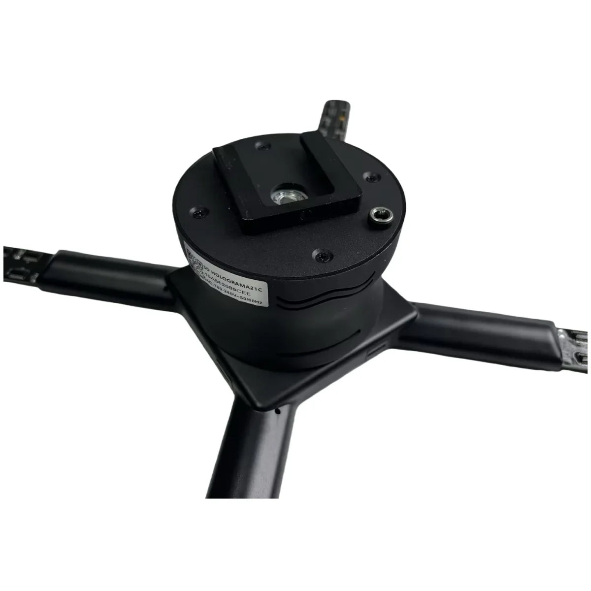 FL-CL Series 47cm to 100cm (18.5–39.4 inch) Medium Size | 3D Hologram Fan LED Display | Flat Fan Cloud Control (AS) | Hologram Display Fan | Fan Only / Fan with Tripod Floor Stand / Fan with Ceiling Mount | 4 Blades