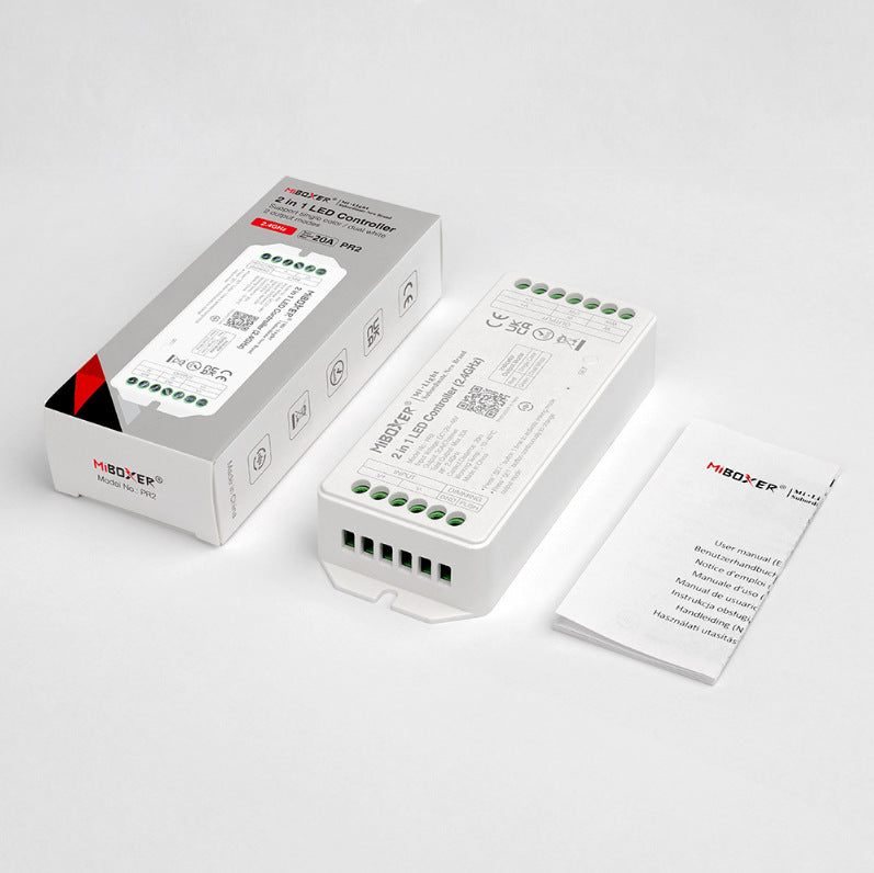 MiBoxer PR2 2 in 1 LED Controller (2.4GHz) Output Max 20A