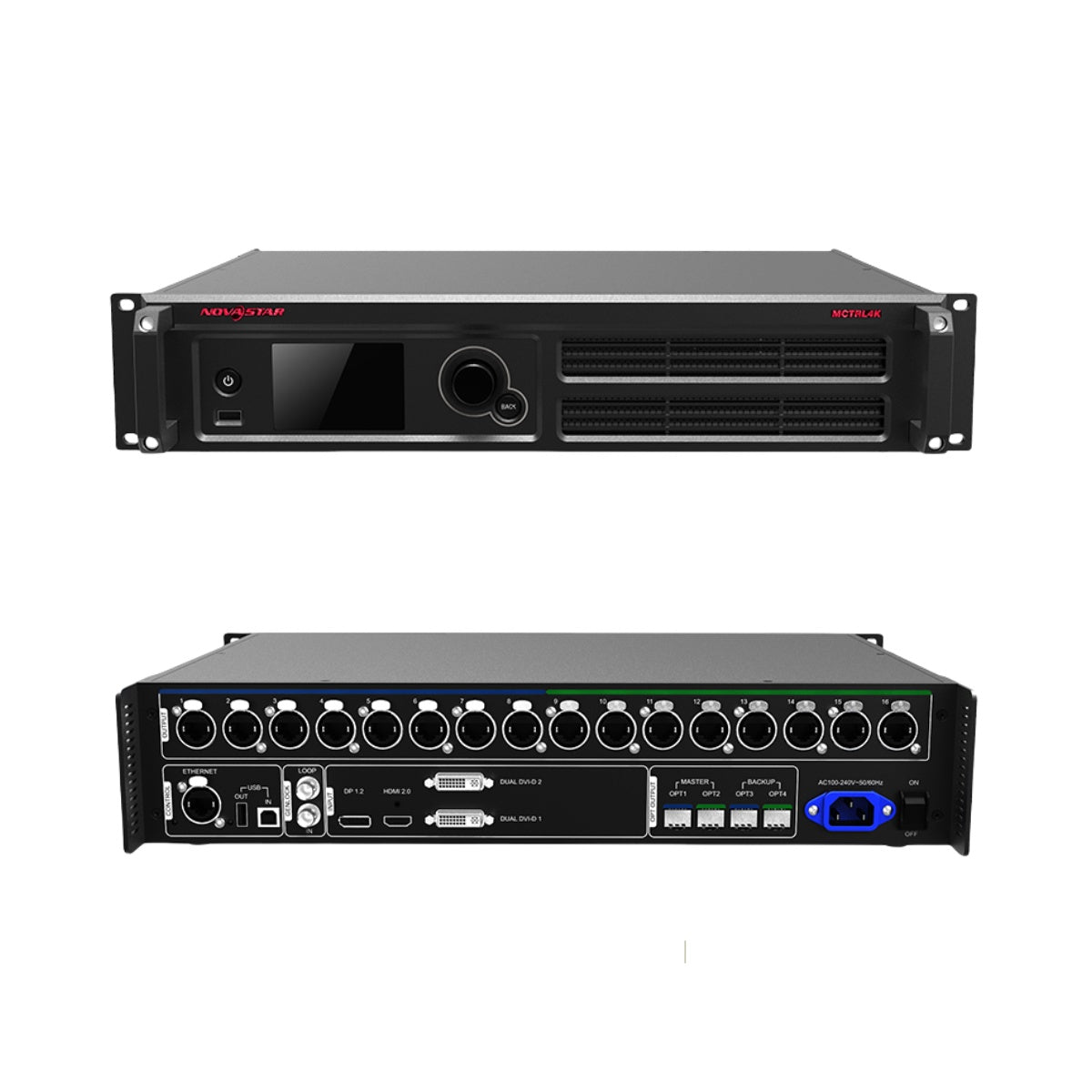 NovaStar MCTRL4K REAL High Definition 4K LED Display Controller 4K×2K Resolution 8.3 Million Loading Capacity