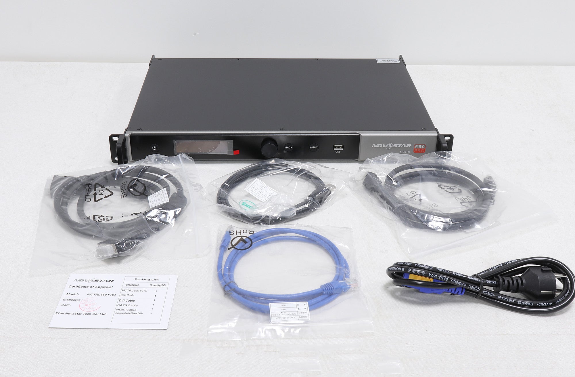 Novastar MCTRL660 Pro Independent controller 1920×1200 Resolution 2.6 Million Loading Capacity