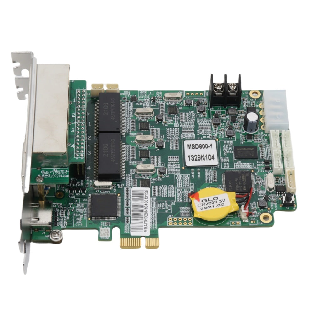 Novastar MSD600-1 Sending Card 1920×1200 Resolution 2.3 Million Loading Capacity