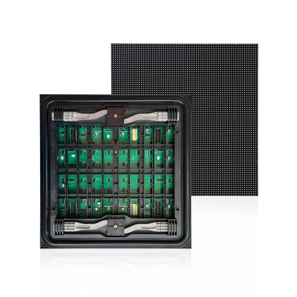 OD-PM Series Outdoor LED Display Module – P4 / P5 / P6.67 / P8 / P10 | 320×320mm Square Panel | IP65 Front & Rear Maintenance