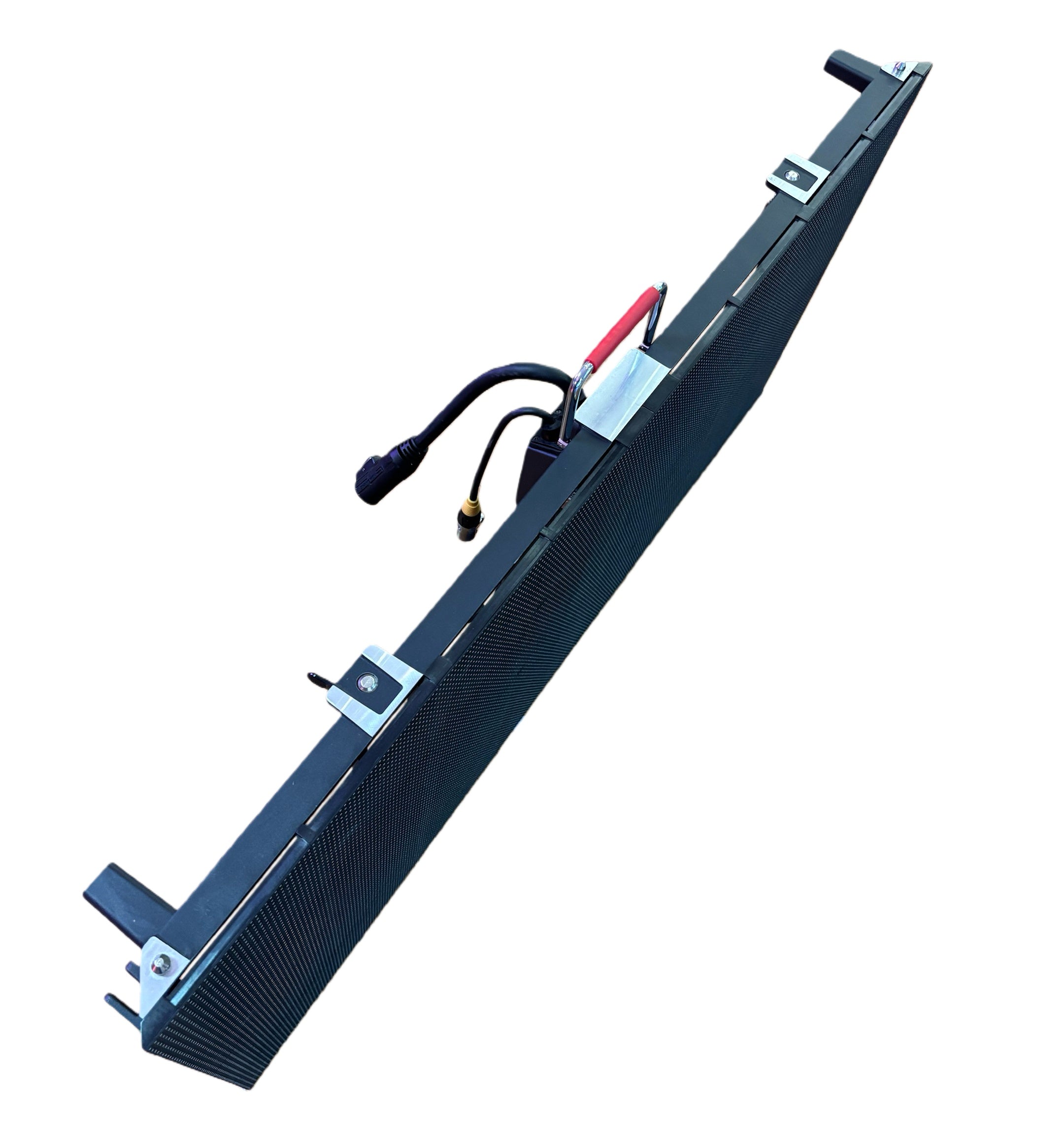 tClear Series Tri-proof P3.9/7.8mm OutdoorTransparent LED Display 4500nits in Size 1000x500mm Aluminum Cabinet for Indoor Installation for Glass /Window