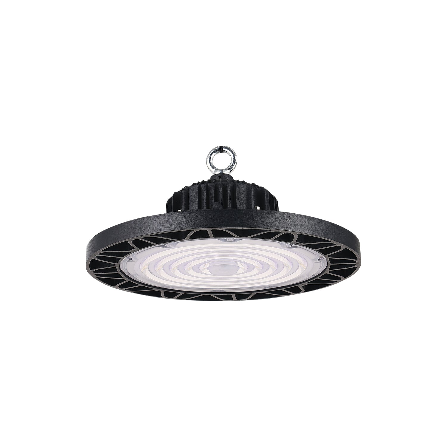 UFO LED High Bay Light 150W 4 | 8 | 12 PCS Pack, 6500K Daylight White, 19,500LM (130LM/W),100-240V AC High Bay LED Light with Hanging Hook for Factory Warehouse Workshop