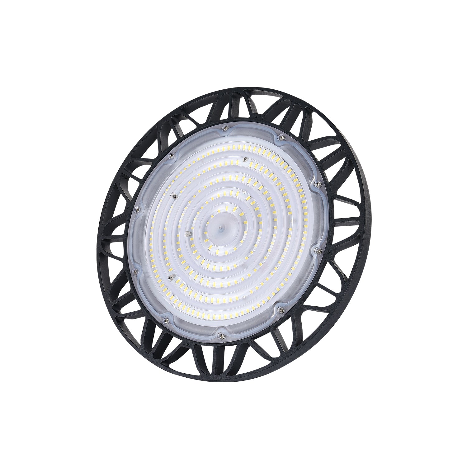 UFO LED High Bay Light 150W 4 | 8 | 12 PCS Pack, 6500K Daylight White, 19,500LM (130LM/W),100-240V AC High Bay LED Light with Hanging Hook for Factory Warehouse Workshop