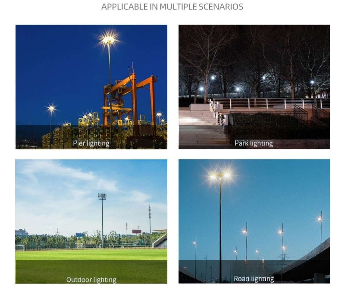 IP67 Waterproof LED Flood Light Outdoor – 10W to 400W Fully Powerful High Brightness SMD2835 Security Floodlight, Aluminum Housing, 100–110LM/W, 3000K/6500K Options