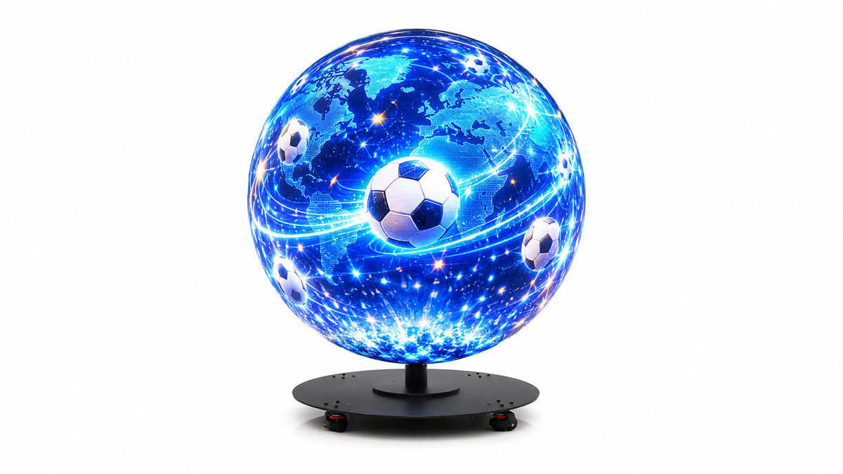 3D Hologram Fan Sphere (Holoball) 100cm (39.37") 360° LED Holographic Display | 3072 LEDs | WiFi APP Control | Commercial Advertising Display