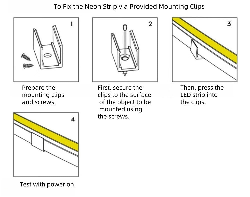RGB Color Changing Neon LED Strip Light SMD5050 60LEDs/M | 16×16mm Flexible Silicone Neon Rope | IP67 Waterproof | Top-Bend & Side-Bend Options | 5M Roll (Strip Only)