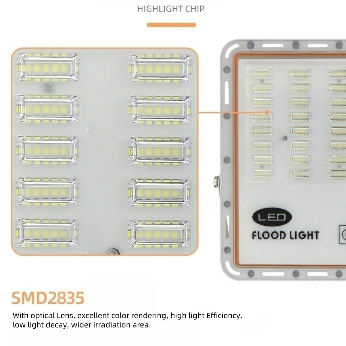 IP67 Waterproof LED Flood Light Outdoor – 10W to 400W Fully Powerful High Brightness SMD2835 Security Floodlight, Aluminum Housing, 100–110LM/W, 3000K/6500K Options