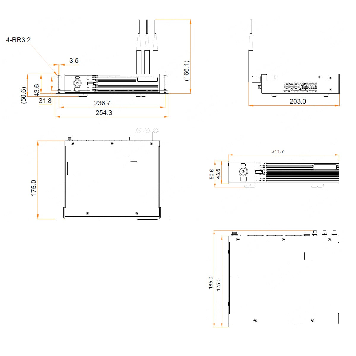 Novastar TU15 Pro LED Playback Control Processor 2.6 Million Loading Capacity Intelligent Control Solution