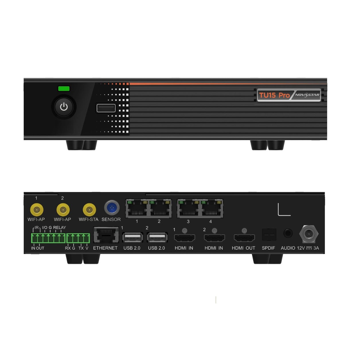 Novastar TU15 Pro LED Playback Control Processor 2.6 Million Loading Capacity Intelligent Control Solution