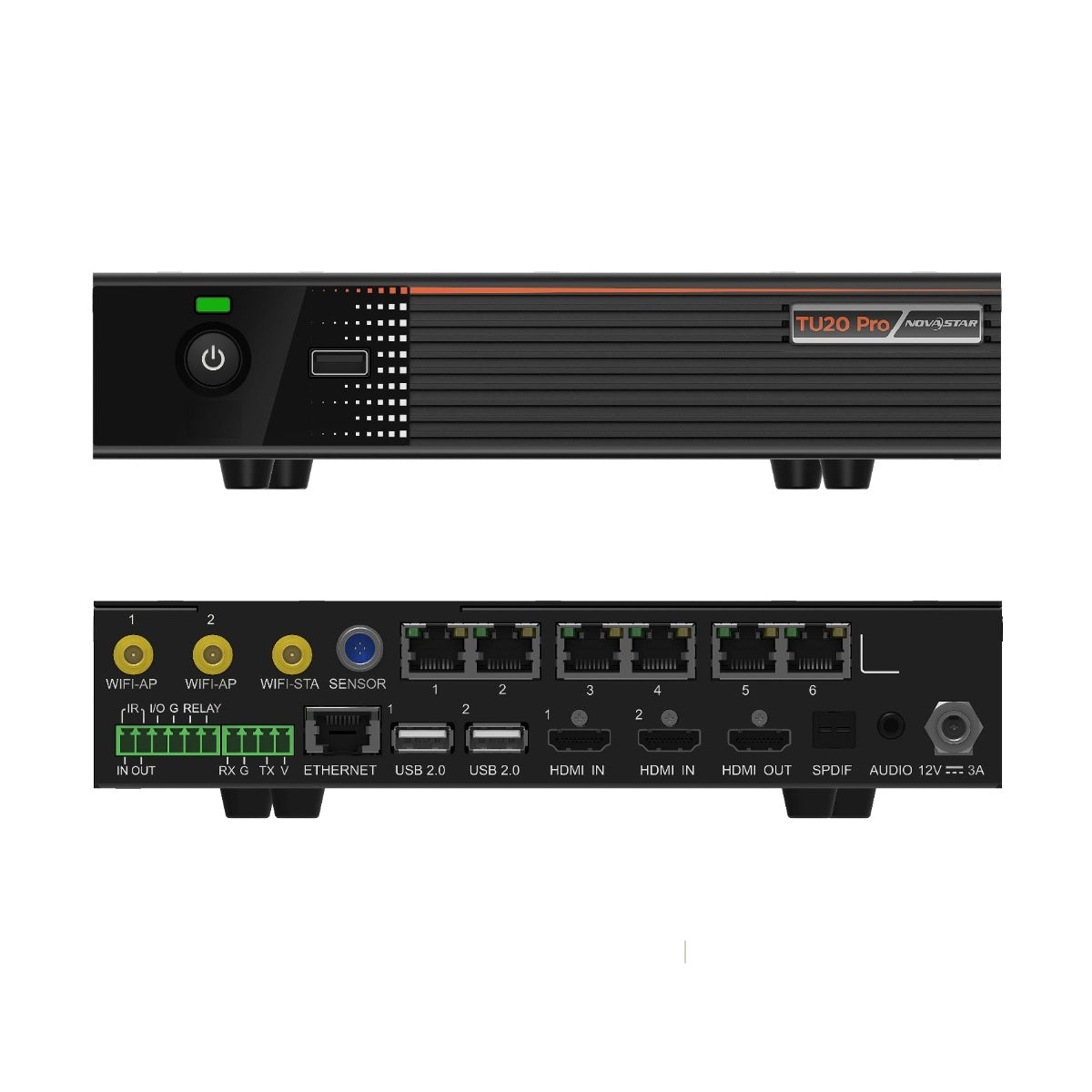 Novastar TU20 Pro LED Playback Control Processor  3.9 Million Loading Capacity Intelligent Control Solution