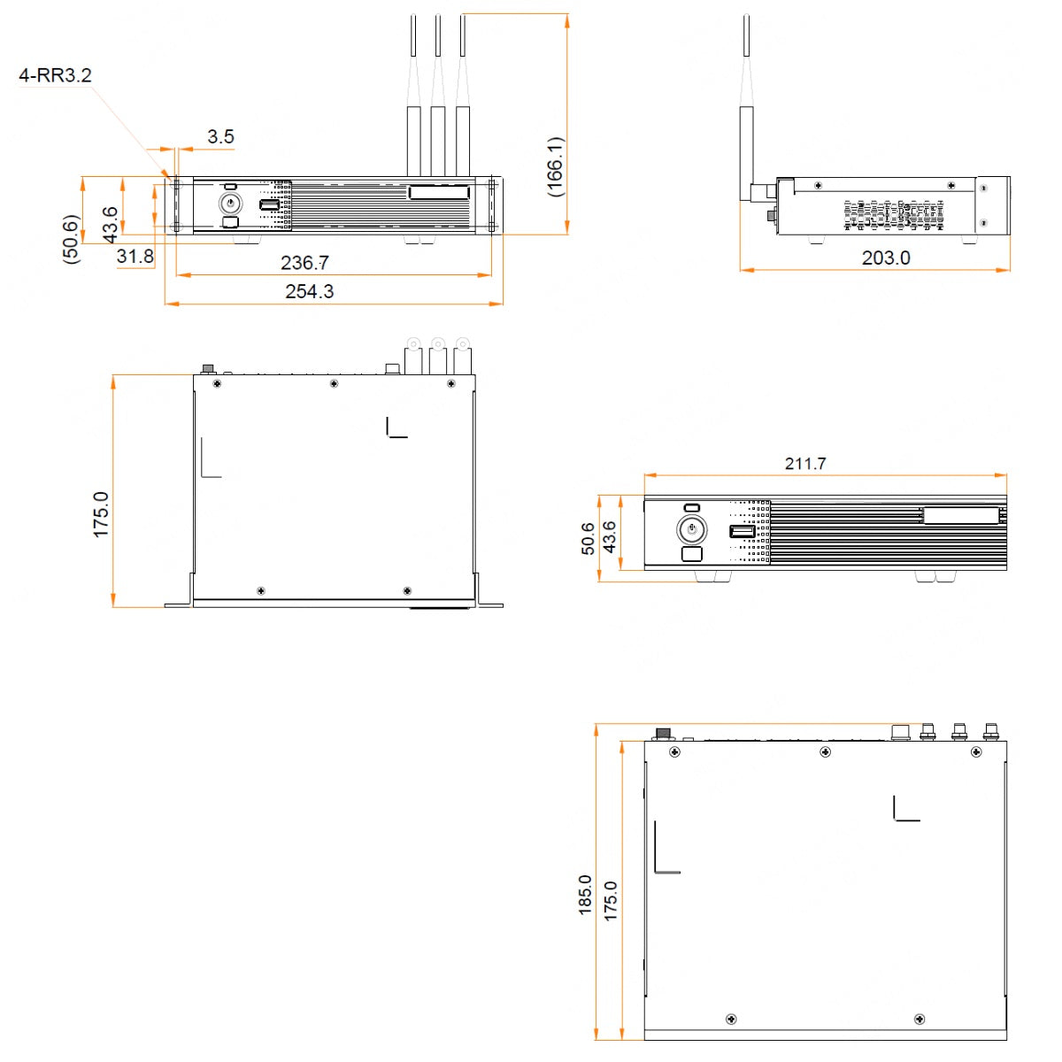 Novastar TU20 Pro LED Playback Control Processor  3.9 Million Loading Capacity Intelligent Control Solution
