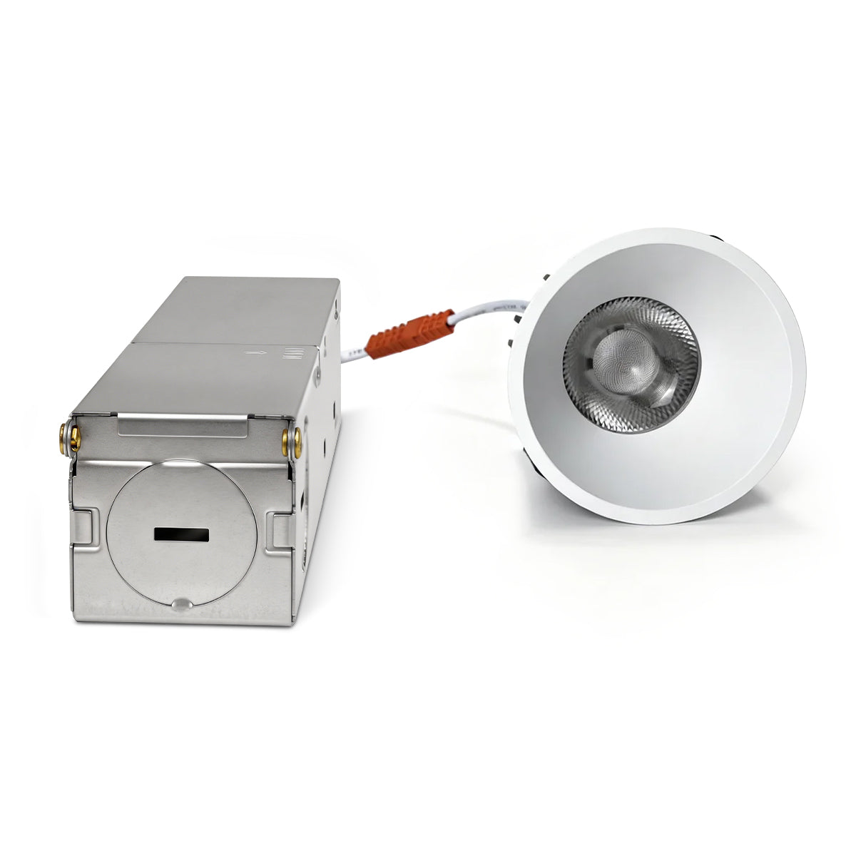 PRO-1A Series Deep Anti-Glare Full Spectrum LED Downlight | 90–140V | 4/12 Pack | 7W / 9W / 12W | 5CCT Adjustable | 24° Beam | White Housing | CRI>97 | Commercial Ceiling Recessed Light