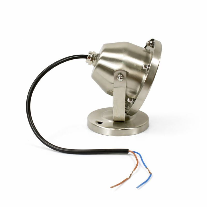 6W / 9W / 12W / 18W / 24W  LED Underwater Spotlight – IP68 Waterproof | DC 12V / 24V Low Voltage | Adjustable Stainless Steel Submersible Light | RGB & Single Color Options for Pool, Fountain & Landscape Lighting ｜4 / 10Pack