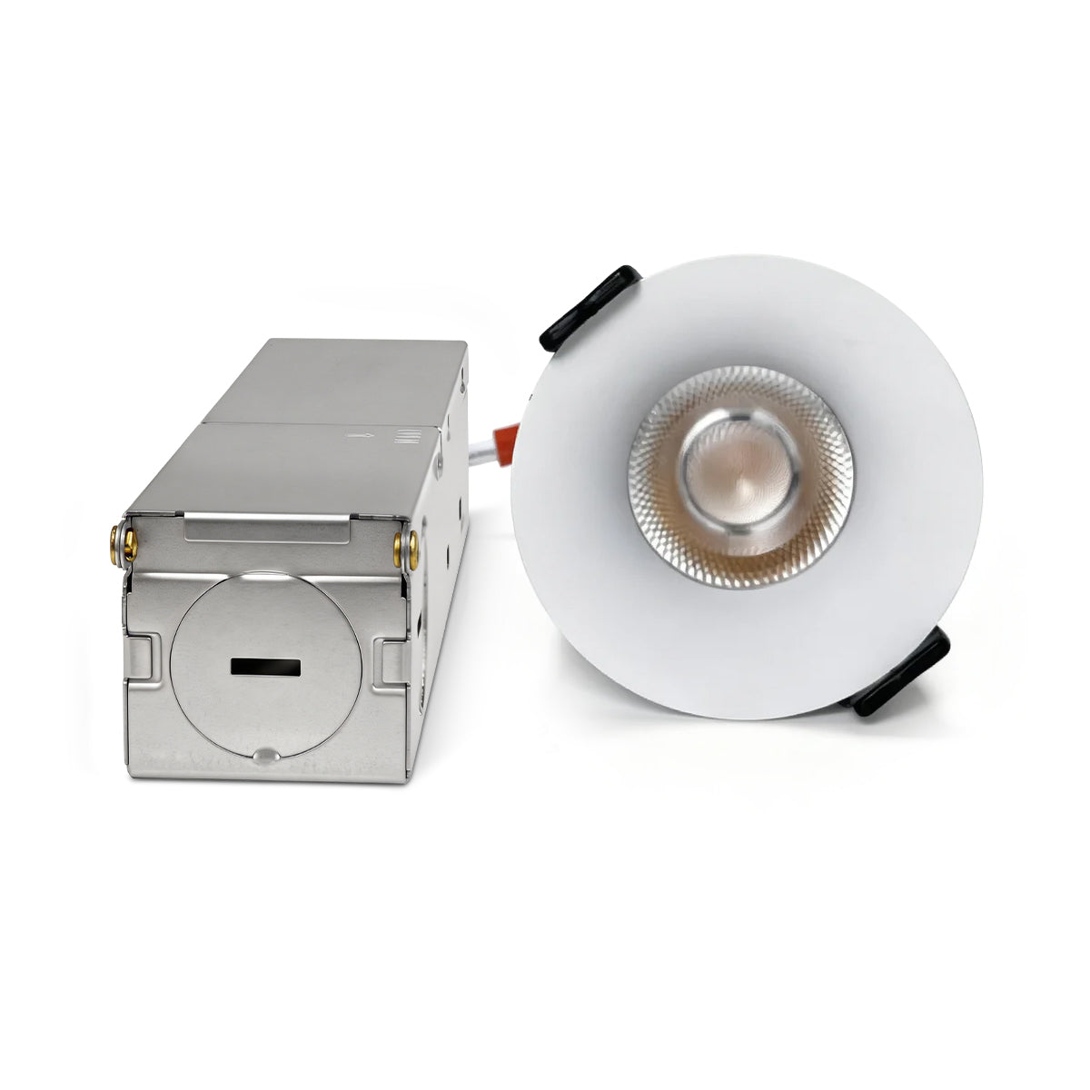 PRO-1B Series Deep Anti-Glare Full Spectrum LED Downlight | 90–140V | 4/12 Pack | 7W / 9W / 12W | 5CCT Adjustable | 24° Beam | White Housing | CRI>97 | Commercial Ceiling Recessed Light