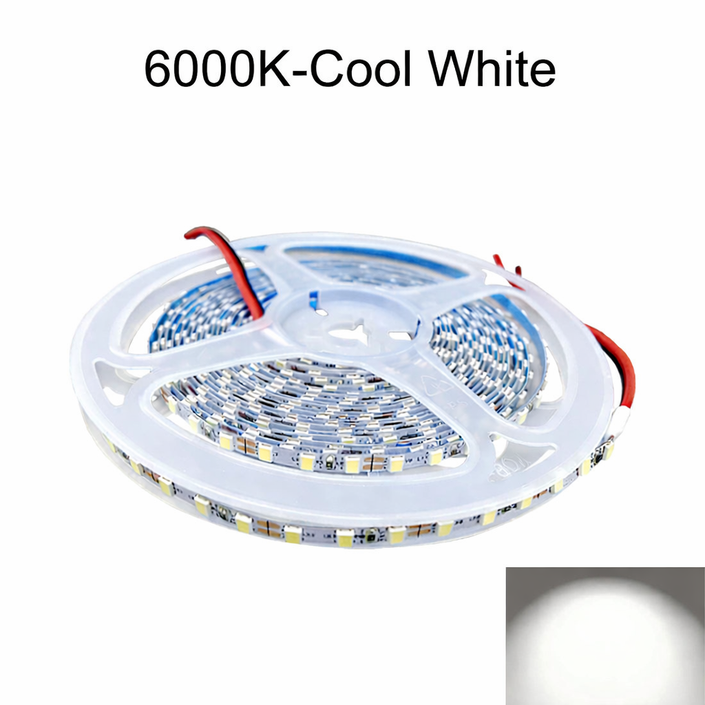 DC12V SMD2835 Single Color LED Strip Light – 120 LEDs/m | 4mm PCB | Hi