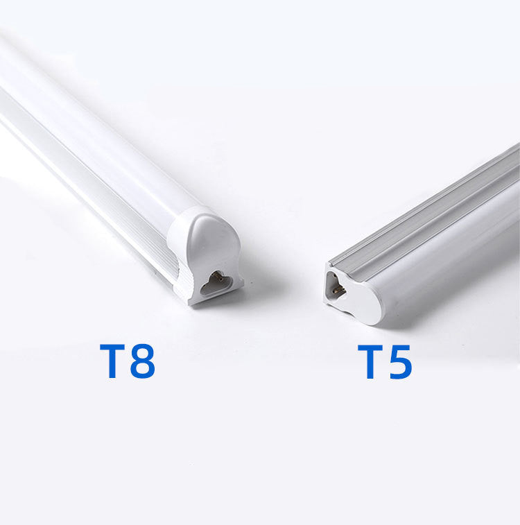 10Pcs Pack 2FT/3FT/4FT/5FT Line Voltage 110/220V AC T8 LED Tube Light w/ Milky White Cover