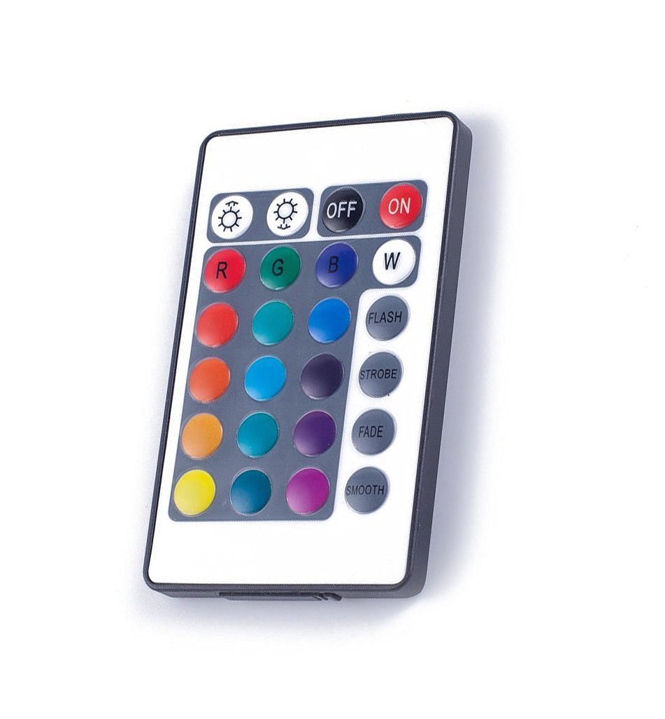 IR Remote RGB/RGBW LED Strip Controller – DC12V-24V | 24-Key / 40-Key