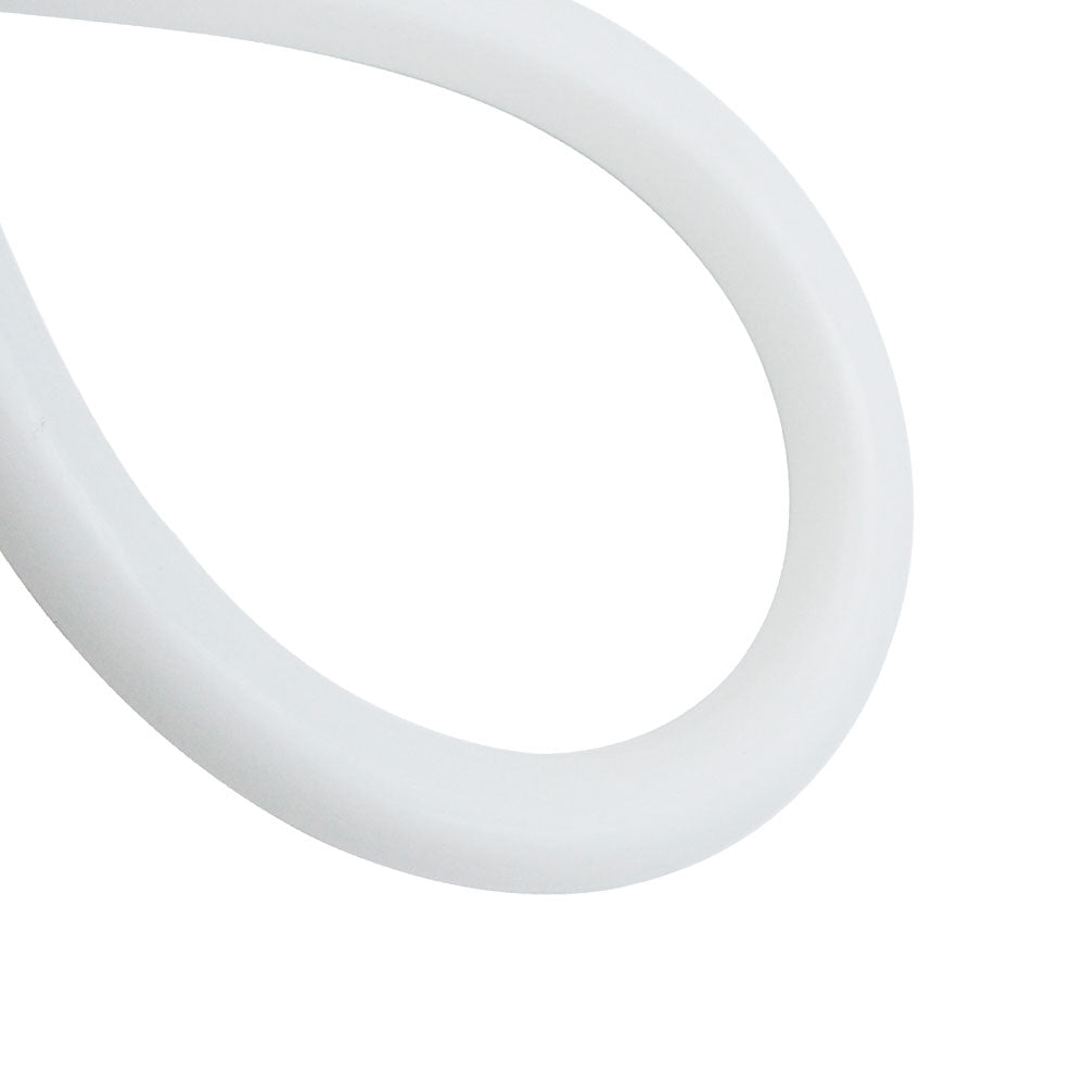 Neon Light Housing – S22D Black | ⏀22mm Silicone LED Channel System | IP67 Waterproof | 8mm PCB Width | 164FT/50M | Local Stock US/UK/DE