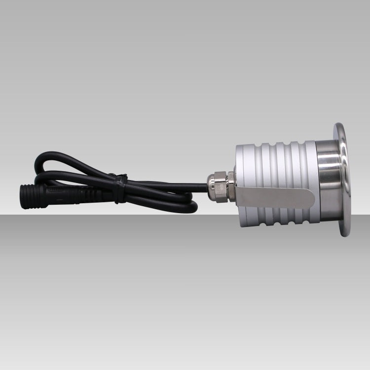 8PCS Pack 1W/3W IP67 Waterproof Dimmable Anti-Glare Stainless Steel Outdoor Cellular LED Underground Light
