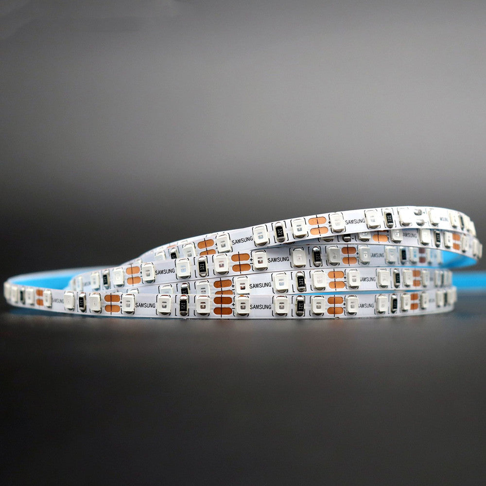 5MM Wide SMD2835-600 120LEDs per Meter Red, Green, or Blue 12V 16.4FT (5Meters) Roll LED Strip Non-waterproof